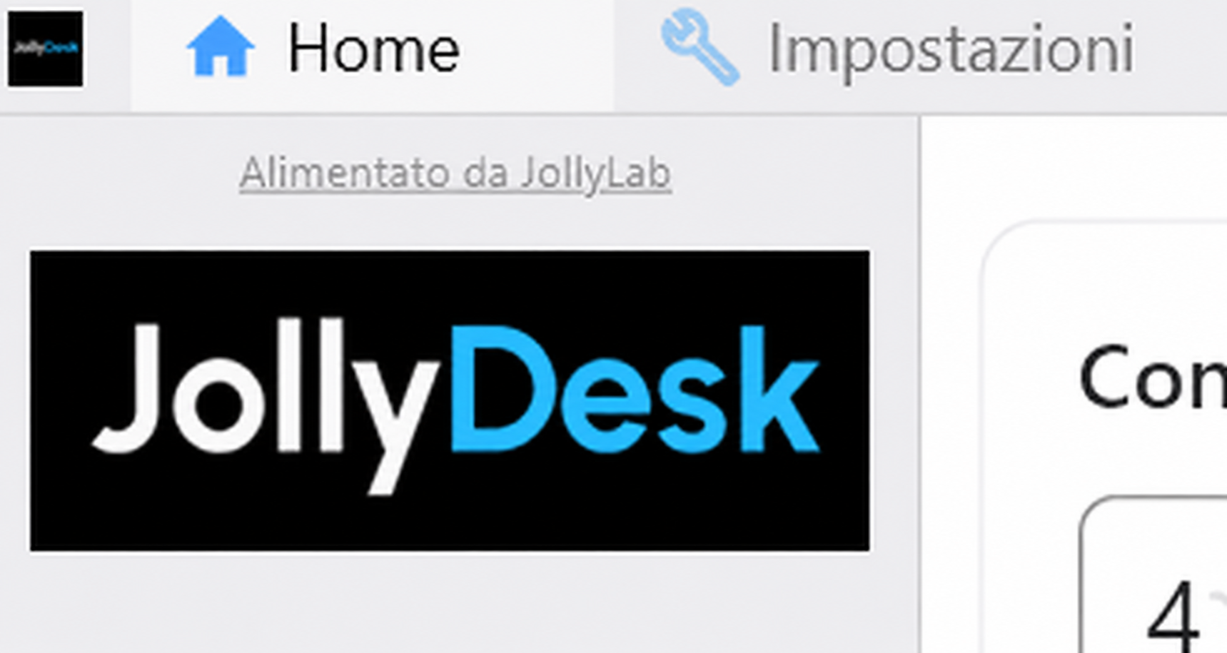 Anteprima dell’applicazione JollyDesk