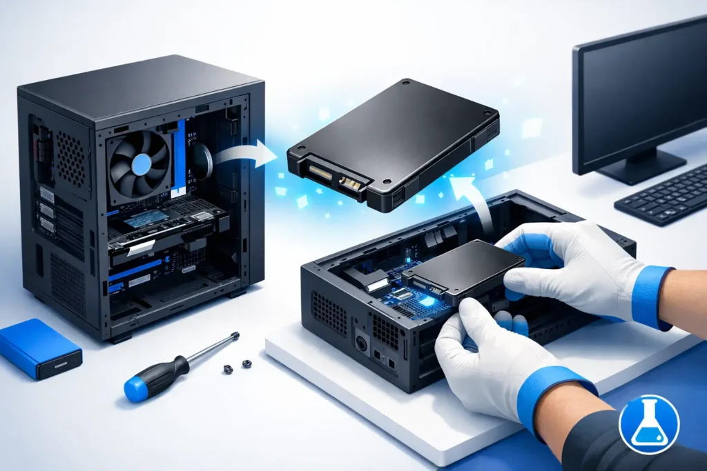 Aggiornare SSD computer fisso: guida pratica