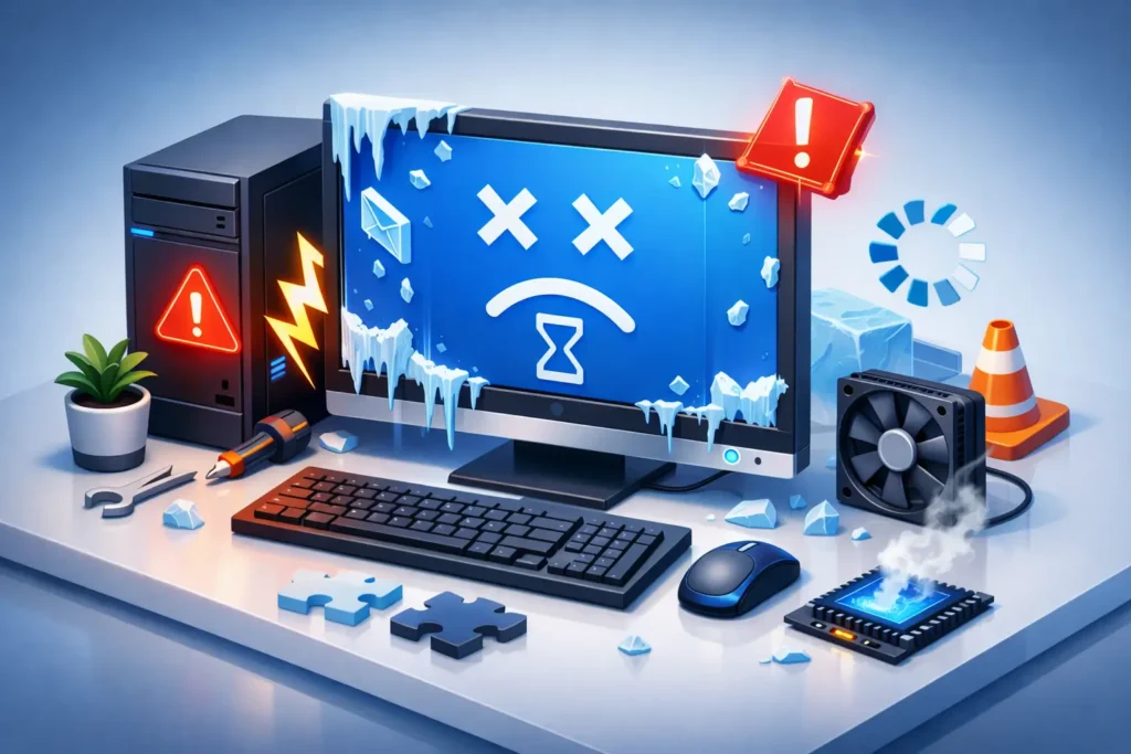 PC Windows si blocca continuamente? Cosa fare