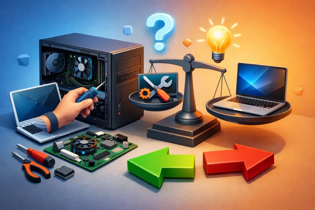 Riparare PC conviene? Come decidere bene