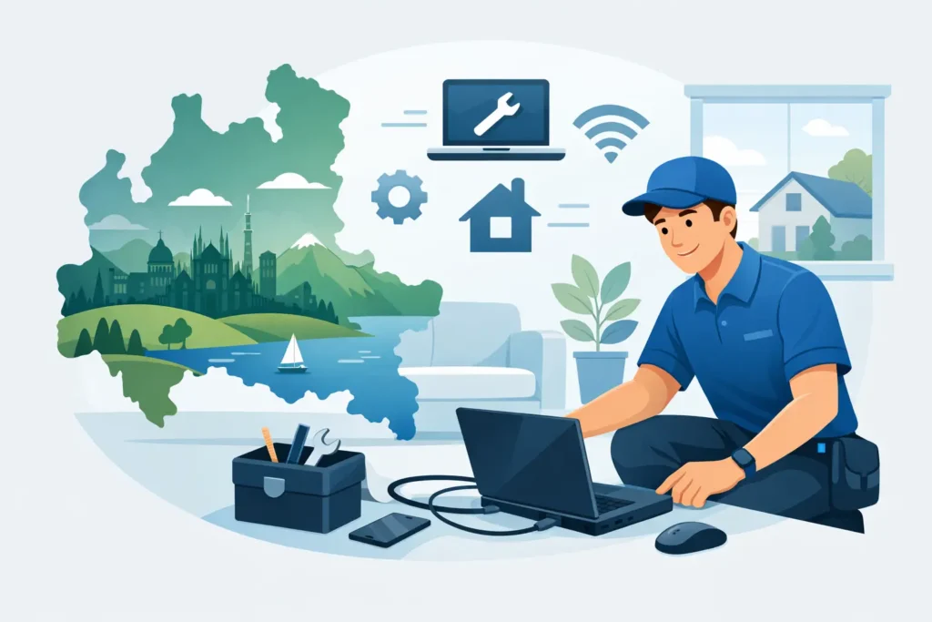 Tecnico informatico a domicilio in Lombardia