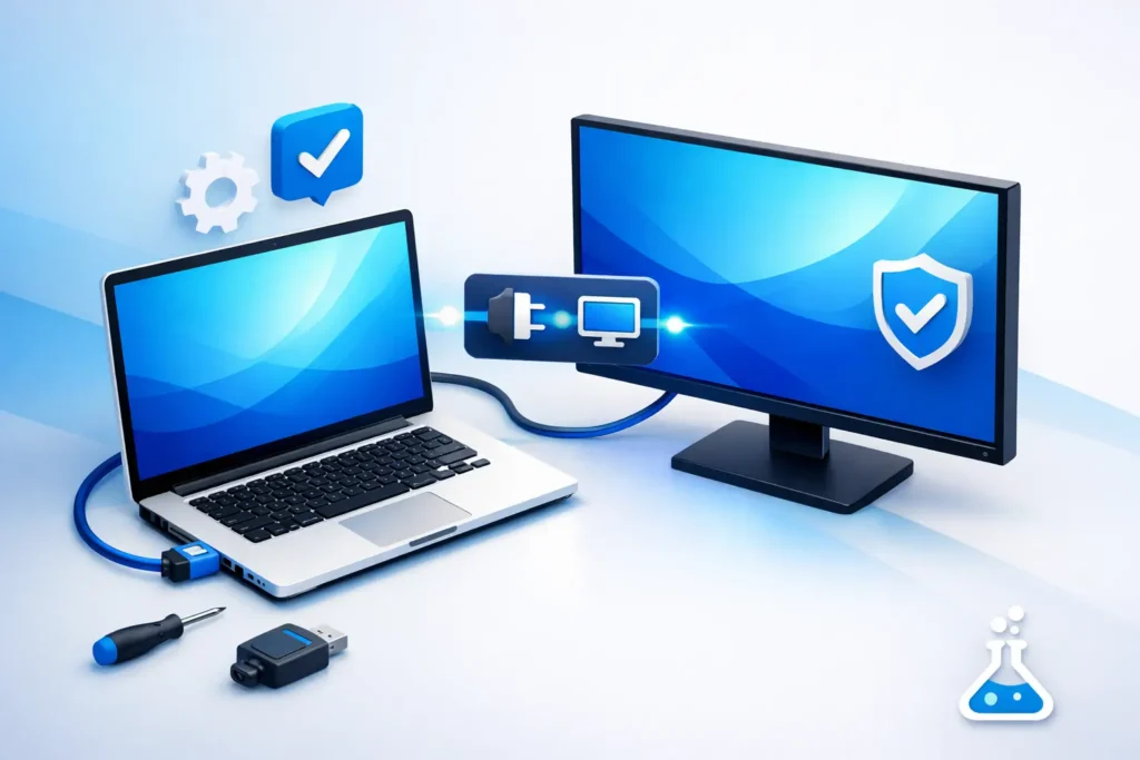 Come collegare computer a monitor senza errori
