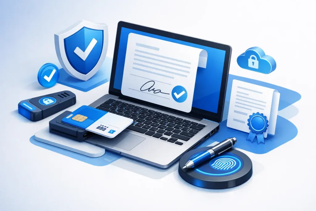 Come installare firma digitale sul computer