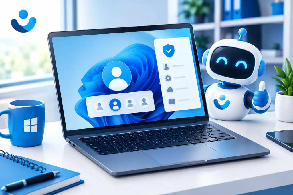 Guida account Windows per lavorare senza intoppi