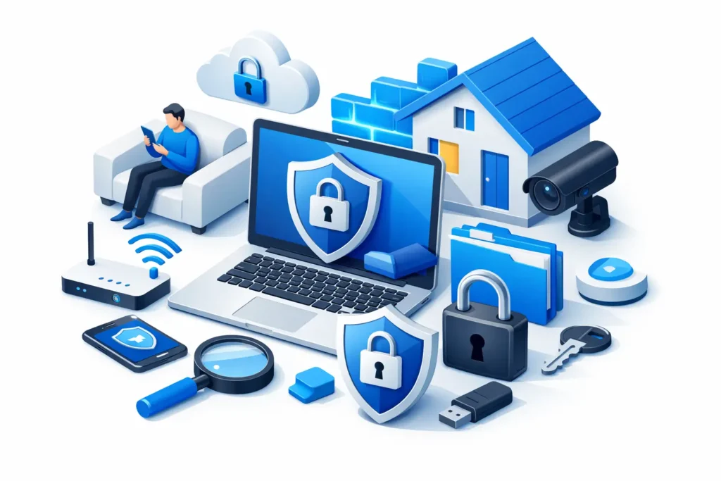 Guida sicurezza informatica domestica pratica