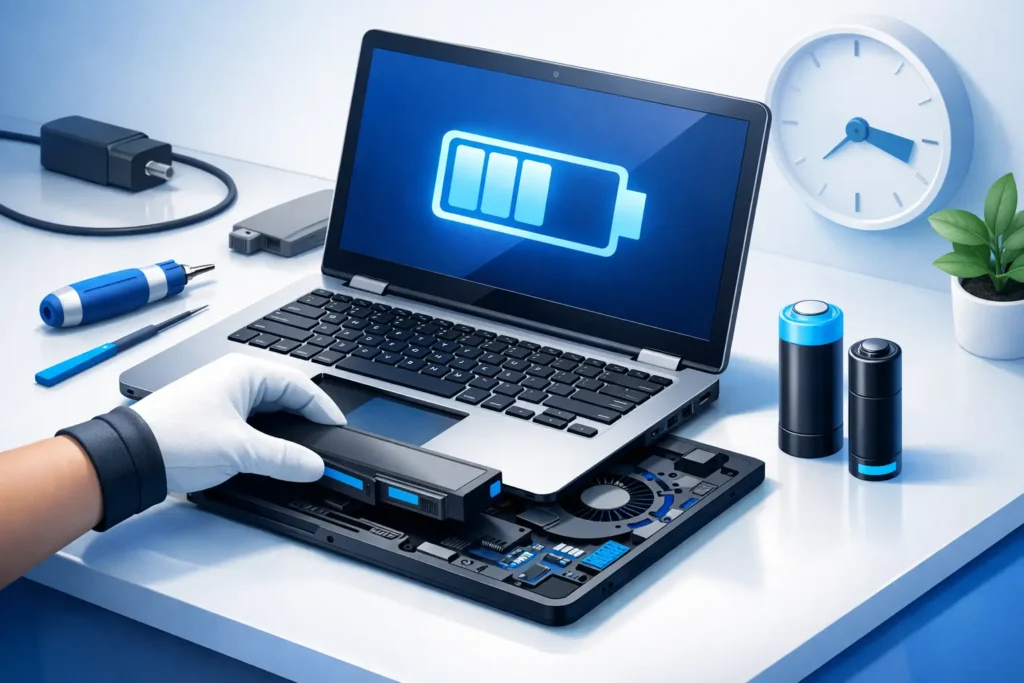 Sostituzione batteria notebook: quando farla