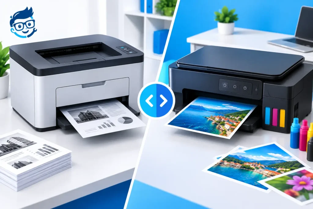 Stampante laser o inkjet, quale scegliere?
