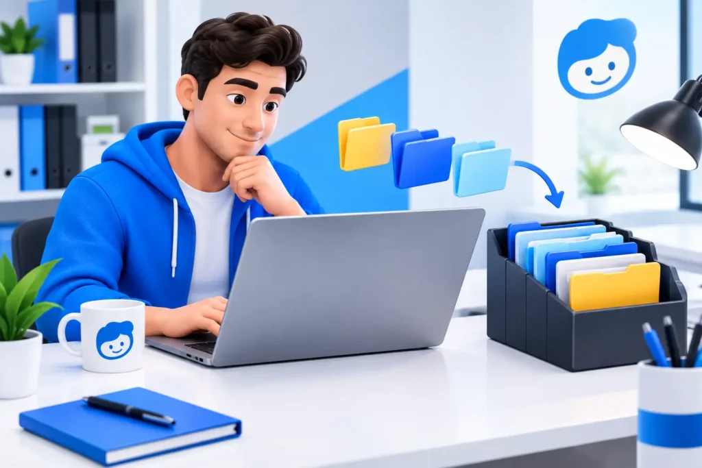 Come organizzare file lavoro senza perdere tempo