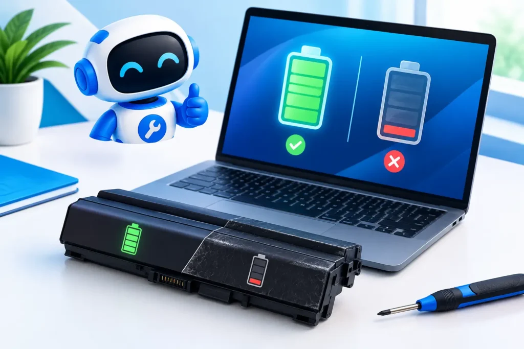 Come riconoscere una batteria usurata nel PC