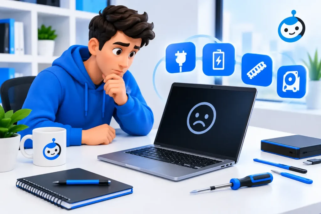 Computer non parte? Cosa controllare prima di agire