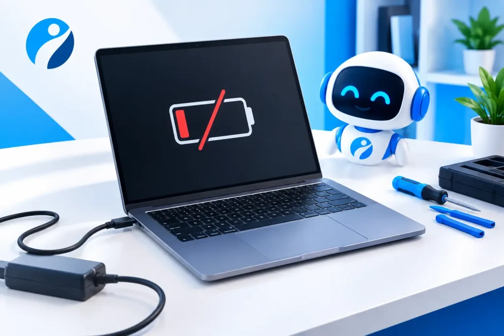 Notebook non carica: cause e controlli utili